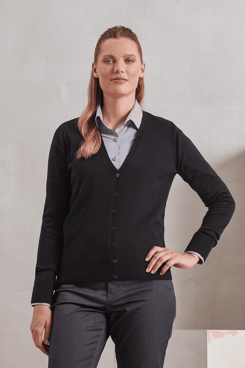 'ESSENTIAL' ACRYLIC WOMEN'S CARDIGAN