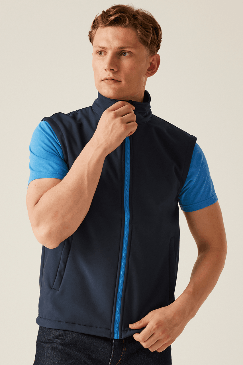 ABLAZE PRINTABLE SOFTSHELL BODYWARMER